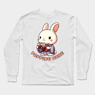rabbit photographer Long Sleeve T-Shirt